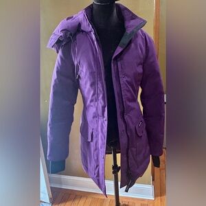 Canada Goose Rossclair XS purple jacket